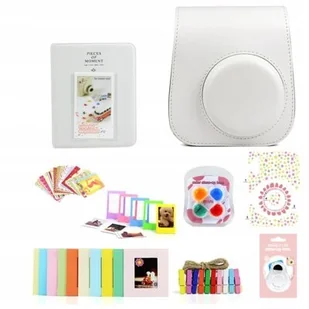LOVEINSTANT Zestaw akcesoriów 8w1 do FUJIFILM Instax Mini 11 Biały - Torby fotograficzne i futerały - miniaturka - grafika 2