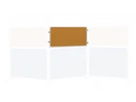 Tablice i flipcharty - Allboards Ścianka moderacyjna korkowa 120x60 TMC126 - miniaturka - grafika 1