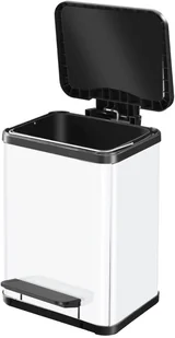 Hailo Kosz na śmieci z pedałem Oko Uno Plus, rozmiar M, 17 L, biały Werk (0619-230) - Kosze na śmieci - miniaturka - grafika 3