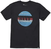 Koszulki męskie - Reef t-shirt PEELER 2 TEE Black - miniaturka - grafika 1