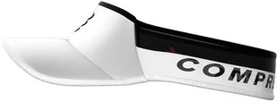 Compressport daszek ULTRALIGHT VISOR V2 biały - Czapki i chusty sportowe męskie - miniaturka - grafika 4