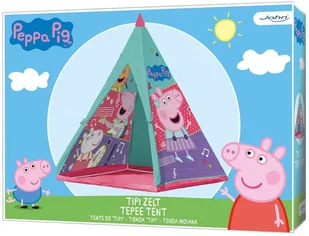John Świnka Peppa Namiot Tipi J8078 J8078 - Namioty i tipi dla dzieci - miniaturka - grafika 2