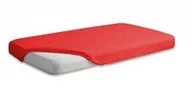 Prześcieradła - Matex Prześcieradło Jersey Premium z gumką czerwone 160x200 mx-160-pjp-014 - miniaturka - grafika 1