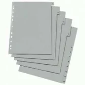 Przybory szkolne - Przekładki A4 PP 12 częściowe jednokolorowe - miniaturka - grafika 1