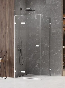 New Trendy EXK-2730 KABINA AVEXA WHITE KWADRATOWA L 120x120x200 CZYSTE 6mm ACTIVE SHIELD - Kabiny prysznicowe - miniaturka - grafika 2