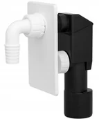 Syfony - Syfon Pralkowy Podtynkowy Biały SPp/t-WH - miniaturka - grafika 1