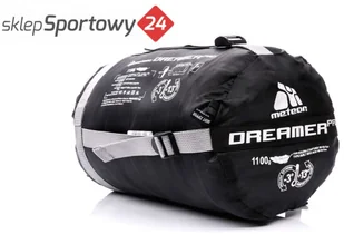 Meteor ŚPIWÓR DREAMER PRO ZAMEK PRAWY CZARN - Śpiwory - miniaturka - grafika 6