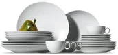 Serwisy obiadowe - Thomas 18844 No 2, naczynia, porcelana, biała, można myć w zmywarce, 16-częściowy zestaw do Loft 11900-800001-18844 - miniaturka - grafika 1