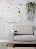 Its About RoMi Lampa podłogowa LYON/F/GO złota LYON/F/GO - Lampy stojące - miniaturka - grafika 2