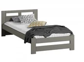 Łóżka - Magnat Meble Łóżko DMD10 90x200 Szare - miniaturka - grafika 1