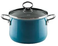 Naczynia żaroodporne - Riess Garnek ceramiczny turkusowy 4l Aquamarin seria Premium 0701-010 - miniaturka - grafika 1