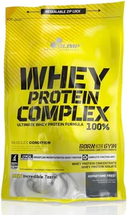 OLIMP LABORATORIES Olimp Whey Protein Complex 100%, proszek o smaku pomarańczy z marakują, 700g - Płyny micelarne - miniaturka - grafika 2