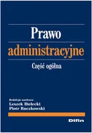 Prawo - Difin Bielecki Leszek, Ruczkowski Piotr Prawo administracyjne Część ogólna - miniaturka - grafika 1