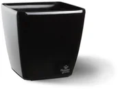 Donice - Flower Lover Osłonka na doniczkę Quadrato Easy czarny, 22 cm - miniaturka - grafika 1