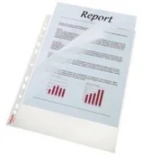 Koszulki na dokumenty - Leitz Esselte 55213 plastikowa koszulka na dokumenty Standard Plus, DIN A4, PP, 0,09 MM 55213 - miniaturka - grafika 1