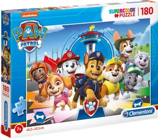 Clementoni Puzzle 180 elementów Psi Patrol GXP-767264 - Puzzle - miniaturka - grafika 2