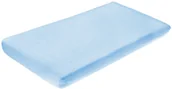 Pościel dla dzieci - SENSILLO PRZEŚCIERADŁO NIEPRZEMAKALNE FROTTE NIEBIESKI 120x60 - miniaturka - grafika 1