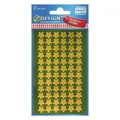 Ozdoby bożonarodzeniowe - Naklejki Z-DESIGN-złote gwiazdy AVERY ZWECKFORM 144szt. /52805/ ZW776 - miniaturka - grafika 1
