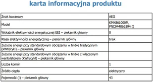 Piekarnik do zabudowy AEG KMK861000M - Piekarniki do zabudowy - miniaturka - grafika 8