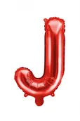 Balony i akcesoria - PartyDeco Balon w kształcie litery J 3Y43CK 3Y43CK SAM ONE SIZE - miniaturka - grafika 1