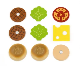 VIGA 51602 Zestaw Hamburger i Cola 2462 - Zabawki AGD - miniaturka - grafika 3