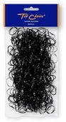 Ozdoby do włosów - Top Choice TOP CHOICE_Gumki do włosów Czarne 22722 500szt - miniaturka - grafika 1
