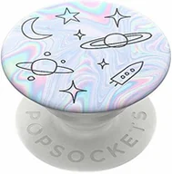Uchwyty samochodowe do telefonów - PopSockets PopSockets PopGrip - Rozkładany uchwyt i podstawka do telefonów oraz tabletów z wymiennymi krążkami PopTops - Space Doodle 800410 - miniaturka - grafika 1