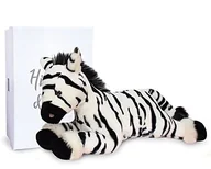 Maskotki i pluszaki - Histoire d'ours Historia Niedźwiedzia - Zebra Pluszowy - 35 cm - Biały/Czarny - Pomysł na prezent - Zephir Le Zebra - Dzika Ziemia - HO3049 HO3049 - miniaturka - grafika 1