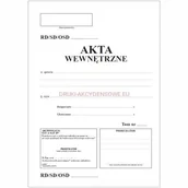 Pudła i kartony archiwizacyjne - Firma krajewski Akta WEWNĘTRZNE 7-bigów / prokuratura [5018/7] Ao/5018-7 - miniaturka - grafika 1