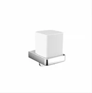 Mydelniczki i dozowniki mydła - Emco Trend Dozownik do mydła w płynie z uchwytem 8,1x10x11,4 cm chrom 022100101 - miniaturka - grafika 1