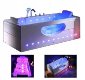 Wanny z hydromasażem - Hydrosan Iris 933B 160x84 - miniaturka - grafika 1