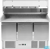 Szafy i witryny chłodnicze - Yato STÓŁ CHŁODNICZY DO PIZZY 368L 6xGN1/4 YG-05305 - miniaturka - grafika 1