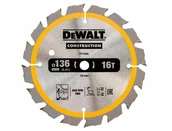 Tarcze do pił - DeWalt DT1946 Tarcze do pilarek 136x10mm 16T - miniaturka - grafika 1