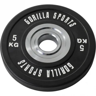 Gorilla Sports Profesjonalne obciążenie typu Bumper 5kg (100946-00001-0010) - Obciążenia Gorilla Sports Profesjonalne obciążenie typu Bumper 5kg (100946-00001-0010) - Obciążenia - miniaturka - grafika 1