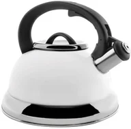 Czajniki na gaz - Lacor 68643 flet czajnik, 2,5 L, biały 68643 - miniaturka - grafika 1