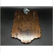 Repliki - broń - Włochy DUŻA ZAWIESZKA NA PISTOLET Z KONIEM WA220 - miniaturka - grafika 1