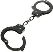 Kajdanki - MFH Kajdanki Stalowe Łańcuchowe Czarne 29313 - miniaturka - grafika 1