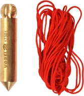 Poziomice, łaty, miary - Vorel PION MURARSKI MOSIĘŻNY 50 G - miniaturka - grafika 1