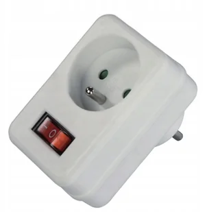 Hama Gniazdo sieciowe z wyłącznikiem - Gniazdka elektryczne - miniaturka - grafika 3