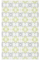 Dywany zewnętrzne - Safavieh Collin mieszaniny Wewnętrzny/zewnętrzny dywan w recyklingu-tworzywo sztuczne, poliester, biały/szary TMF127B-4 - miniaturka - grafika 1