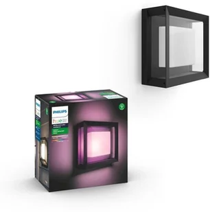 Philips Philips Econic Hue Outdoor Wall Light Black 17438/30/P7 31,45 zł - Systemy inteligentnych domów - miniaturka - grafika 2
