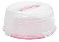 Curver Pojemnik na ciasto jasnoróżowy, 34,7x15,6 cm - Pojemniki kuchenne - miniaturka - grafika 3