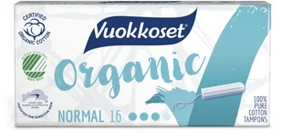VUOKKOSET VUOKKOSET ORGANIC Tampony NORMAL 16 szt - Tampony - miniaturka - grafika 3
