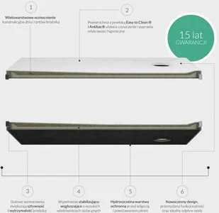 Schedpol Schedline Collection Schedline Protos Black Stone brodzik prostokątny czarny 80x140 cm 3SP.P1P-80140/C/ST-M1/C/ST 3SP.P1P-80140/C/ST-M1/C/ST - Brodziki prysznicowe - miniaturka - grafika 7