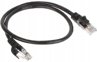 Patchcord RJ45/0.5-BLACK 0.5 m - Patchcordy - miniaturka - grafika 4