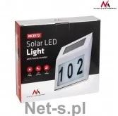 Akcesoria do oświetlenia - Maclean MCE172 Lampa solarna z numerem domu LED - miniaturka - grafika 1