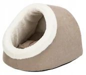 Legowiska dla psów - Trixie Legowisko Zamknięte Marcy Kremowe TX-36294 - miniaturka - grafika 1