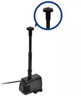 vidaXL Pompa fontannowa z 3 kaskadami, przepływ 1000 l/h - Akcesoria do basenów - miniaturka - grafika 4