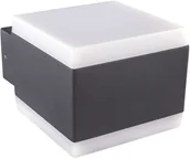 Lampy ogrodowe - Globo Lighting Lampa zewnętrzna ścienna SLICE LED tworzywo sztuczne antracyt 34173 - miniaturka - grafika 1