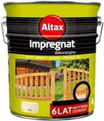 Farby i impregnaty do drewna - Altax Impregnat do drewna 6 lat bia$17y 4 5 l - miniaturka - grafika 1